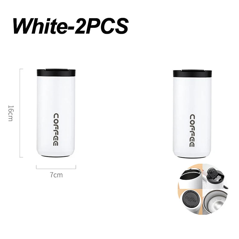 400ML Stainless Steel Coffee Thermos Bottle Thermal Mug