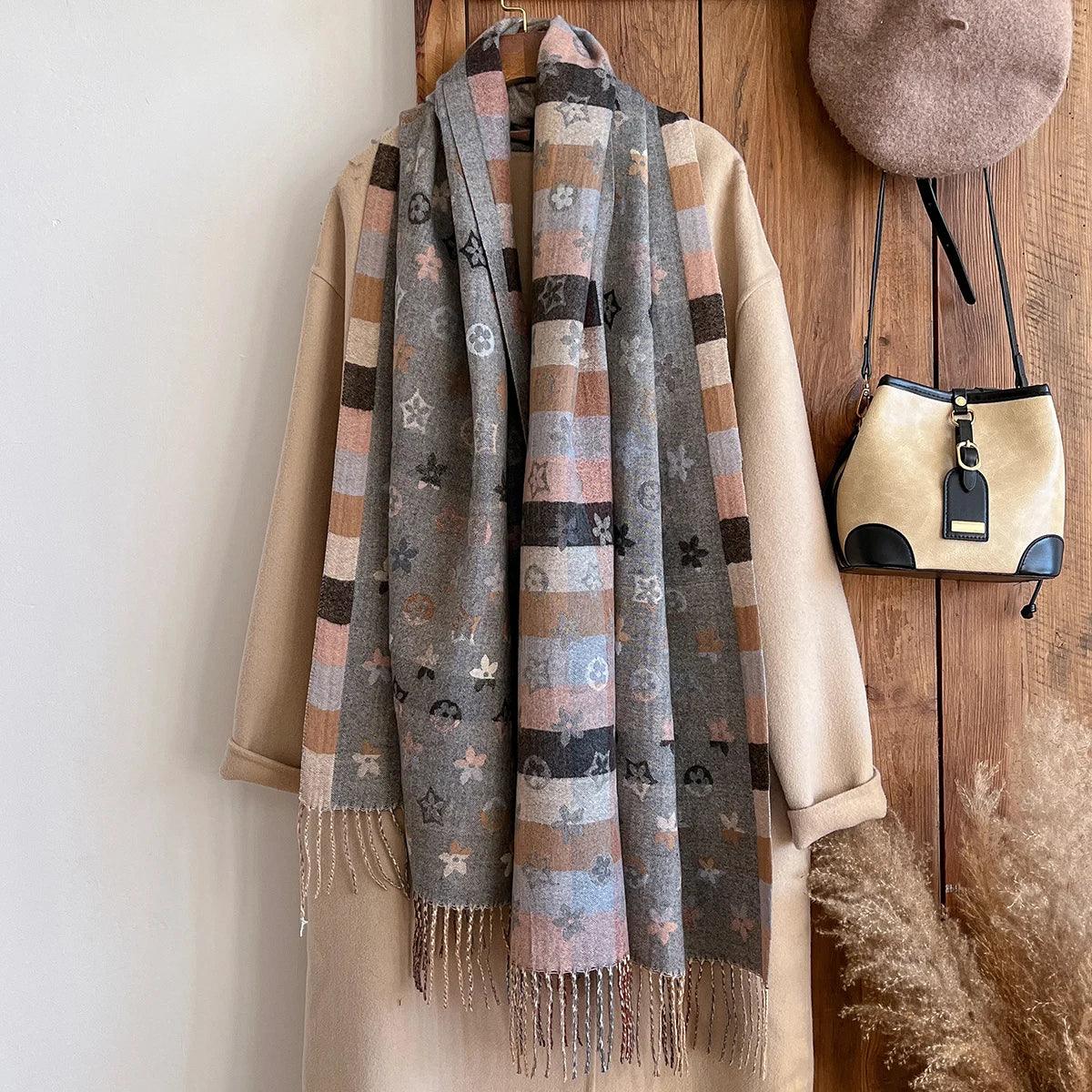 Cashmere Scarf Winter Shawls