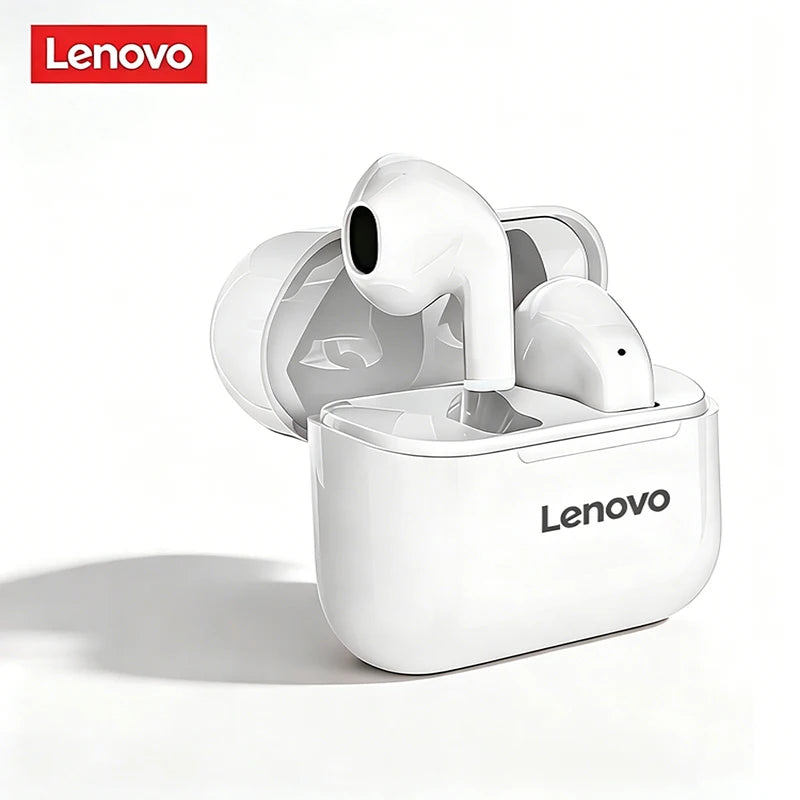 Lenovo Pro 5s Headphones Mini Portable Wireless Bluetooth Earphones Noise Reduction and Long Battery