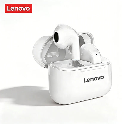 Lenovo Pro 5s Headphones Mini Portable Wireless Bluetooth Earphones Noise Reduction and Long Battery