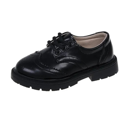 Leather Lace-up Kids Oxfords Classic Soft 26-36 Shoes