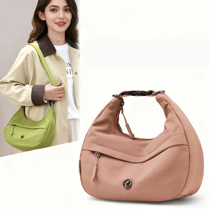 Nylon Crescent Crossbody Hobo Shoulder Bags
