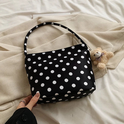DANA polka dot shoulder bag