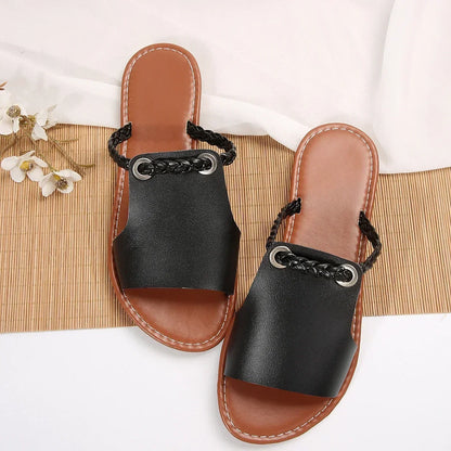 Flat Casual Bohemian Slides Slippers