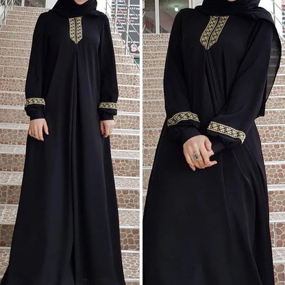 Muslim Islam Loose Casual Robe Abaya