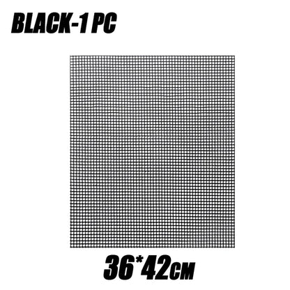 Barbecue Mats Barbecue Grill Mesh High Temperature Resistant Cuttable