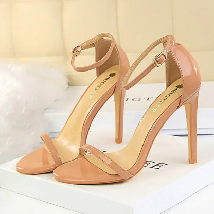 Gladiator Stiletto Classic Ankle Strap Sexy Shoes