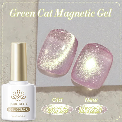 Dark Red Cat Magnetic Gel Nail Polish