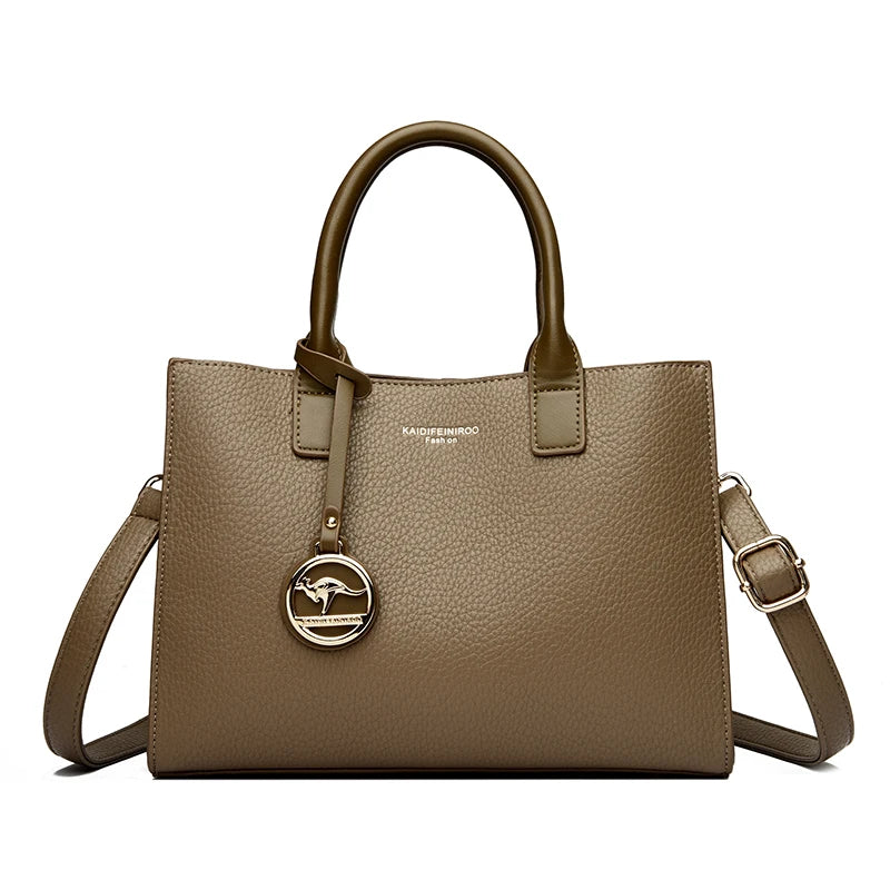 Bolsos de lujo de piel suave