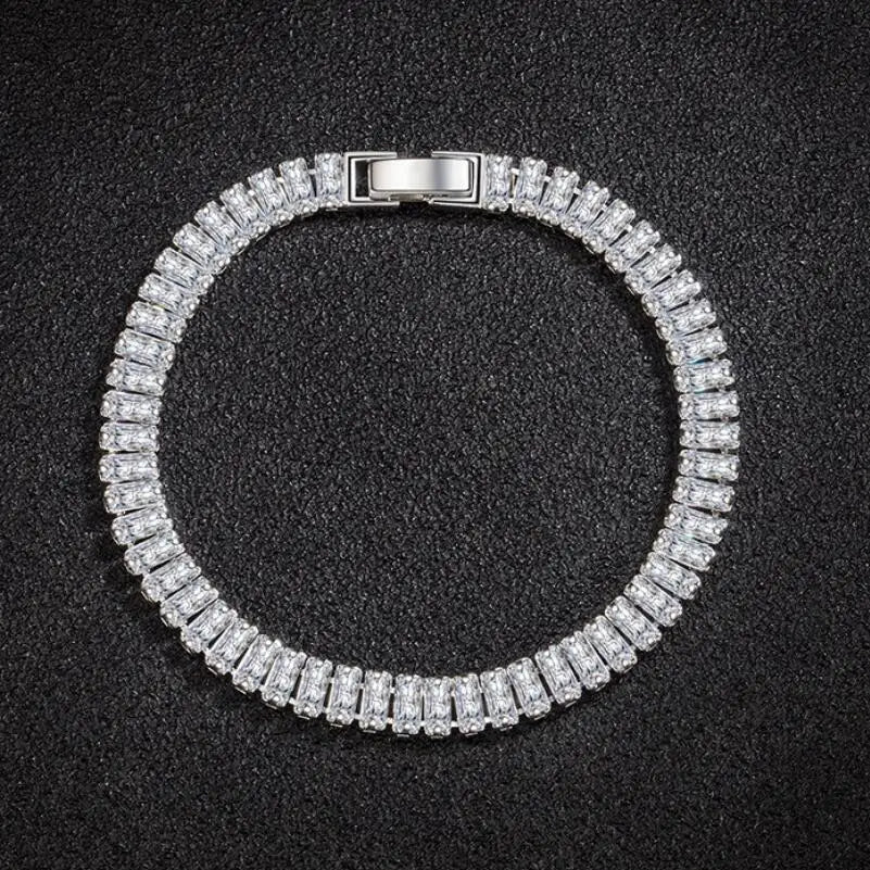 DANA 925 Sterling Zircon Crystal Bracelet