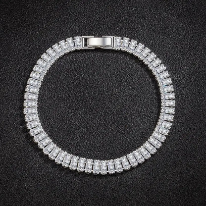 DANA 925 Sterling Zircon Crystal Bracelet