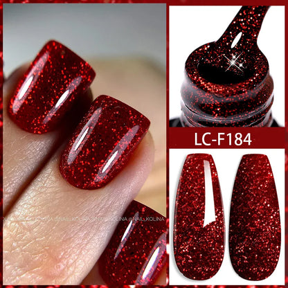 Coffee Brown Color Gel Nail Polish