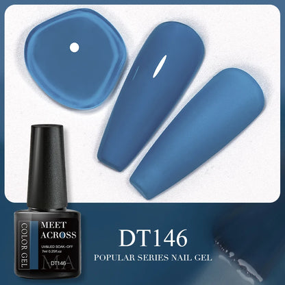 Pink Dried Flower Gel Nail Polish