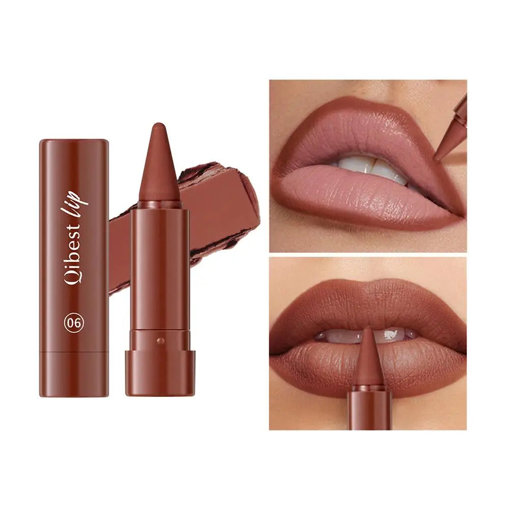 6Pcs Velvet Matte Lip Liner Pencil Lip Contours Makeup Set