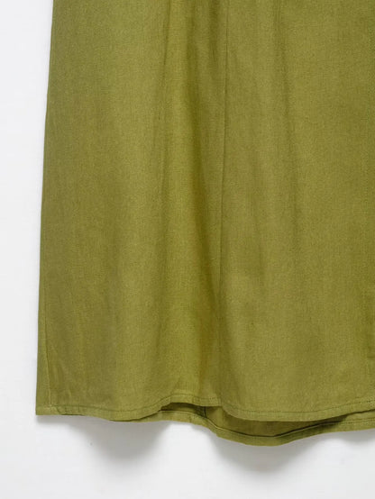 Square Collar Sleeveless Dress