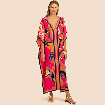 Kaftan Dress Over Size Beach Dress Cover Up