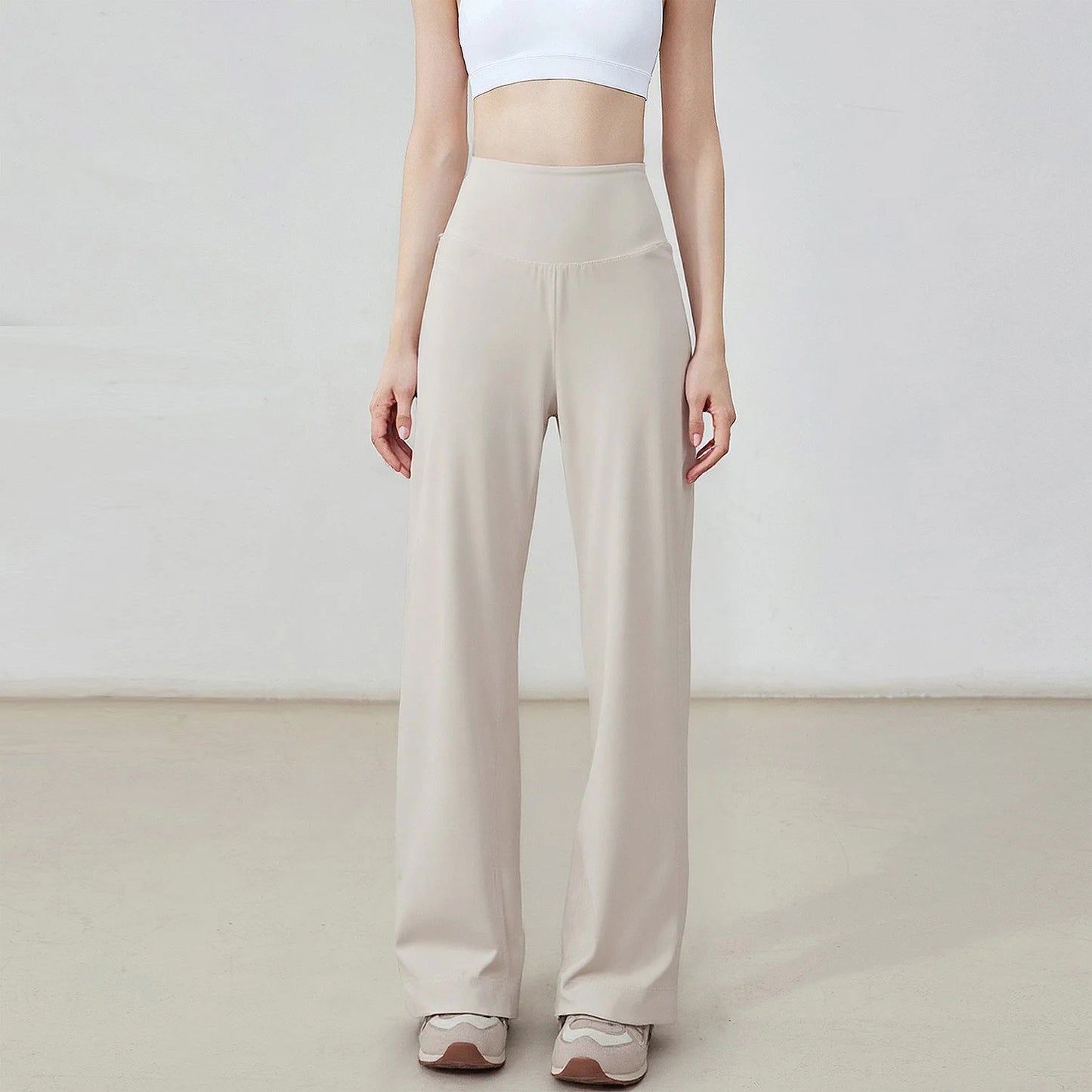 High Waist Stretch Loose Sports Yoga Pants