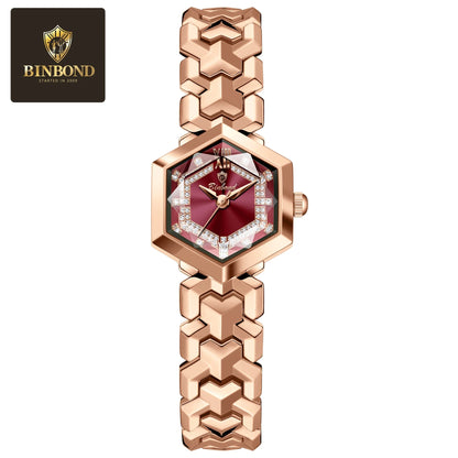Rhombus Waterproof Luminous Diamond Watch
