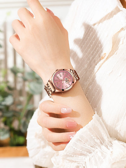 DANA Luxury Luminous Stainless Steel Watch