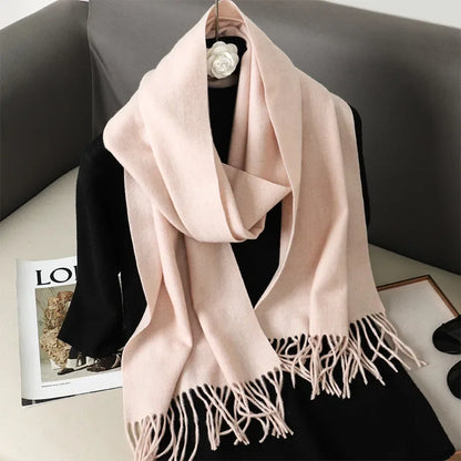 Scarf Warm Thicken Cashmere Shawl Scarves