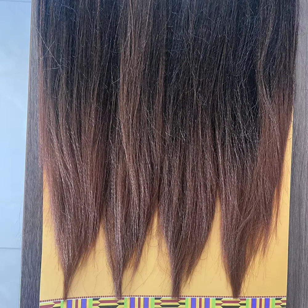 38 inch synthetic braid Soft Yaki Texture Hot Water Setting prestretched braid hair