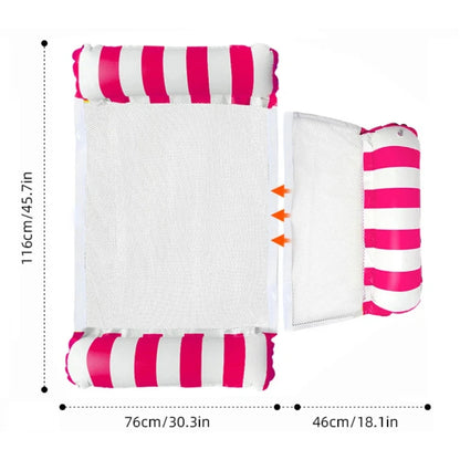 Inflatable Foldable Floating Row Swimming PoolMat