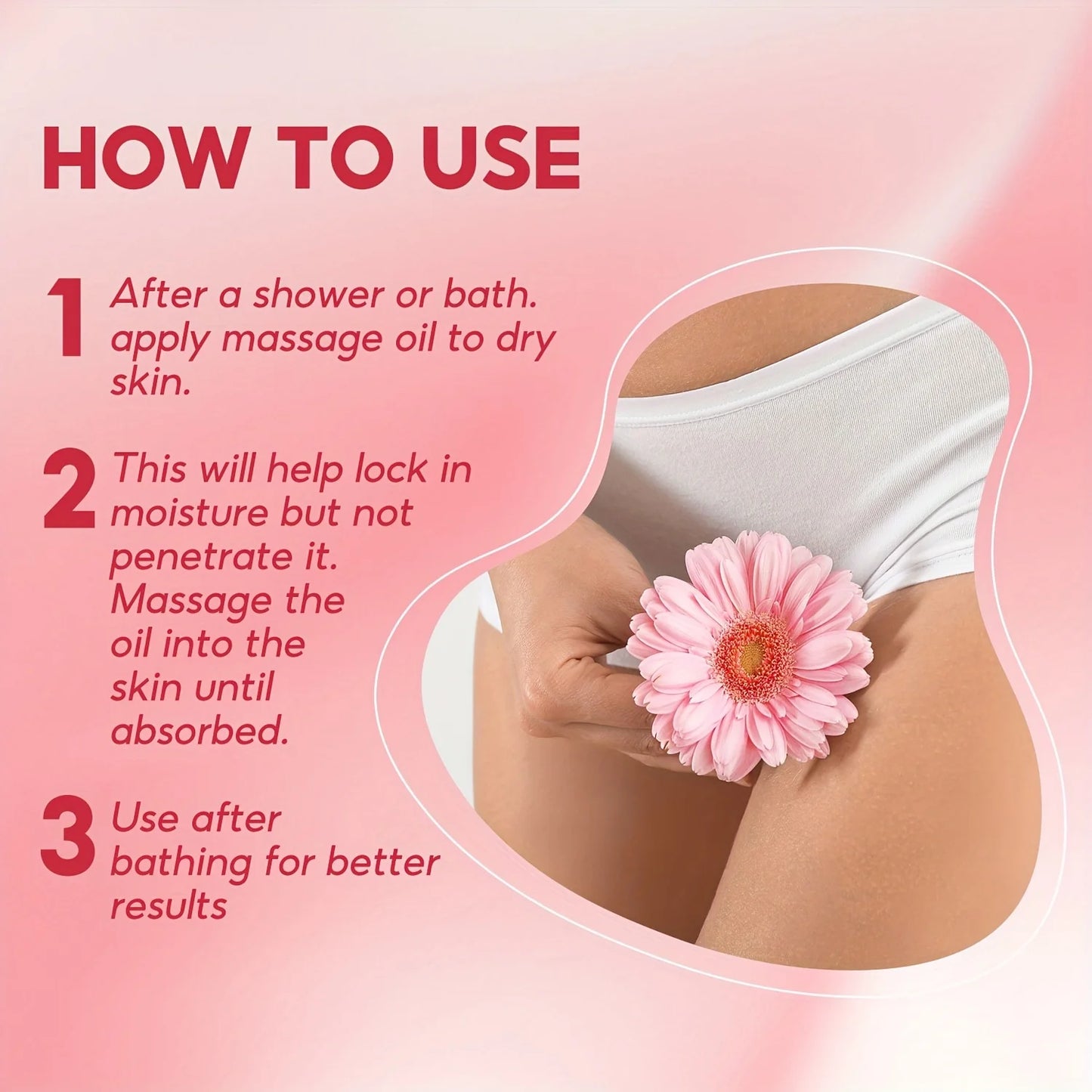 Private Massage Oil f Lasting Fragrance