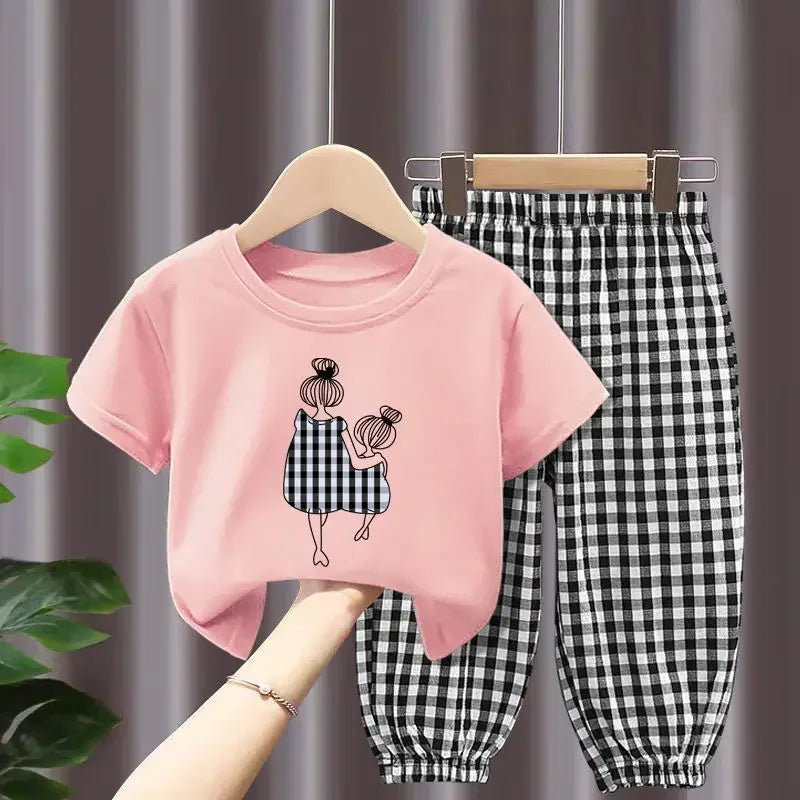 Children's Clothing Short-sleeved Sets