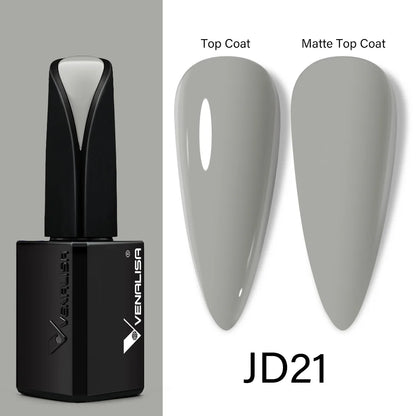 15ML Silky Matte TPO FREE Topcoat No Cleaning Nail Lacquer Full Coverage Long Lasting Nail Varnish