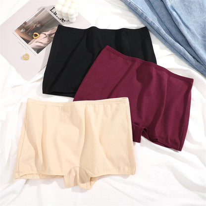 4PCS Cotton Seamless Sports Boxers Underwear  Briefs Cozy Lingerie XS-XL