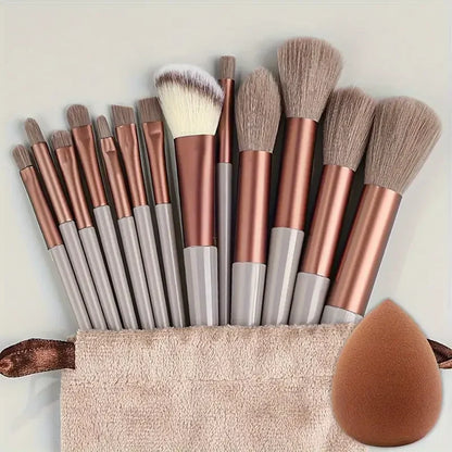 Makeup Brushes Set Foundation Eyeshadow Blush Powder