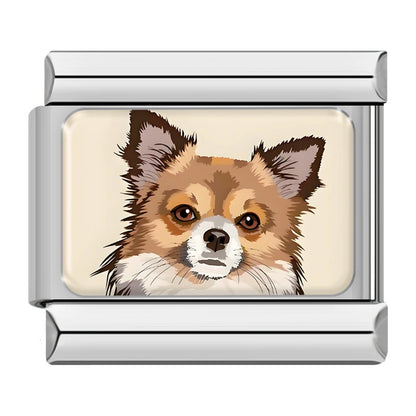 DANA Animals Cat Dog Stainless Steel Bracelet