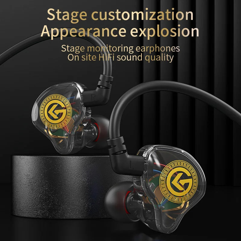 Wired Earphone 3.5mm Type C Digital Chip In Ear Headphone