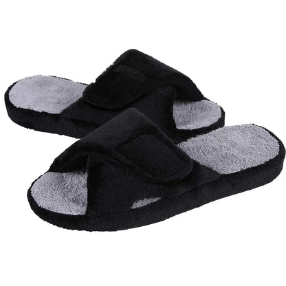 Comwarm Waffle Indoor Cotton Slippers