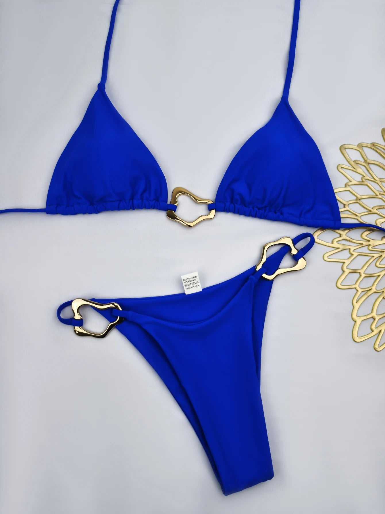 Sexy Bikini Lace-up Split Two-piece Swimsuit