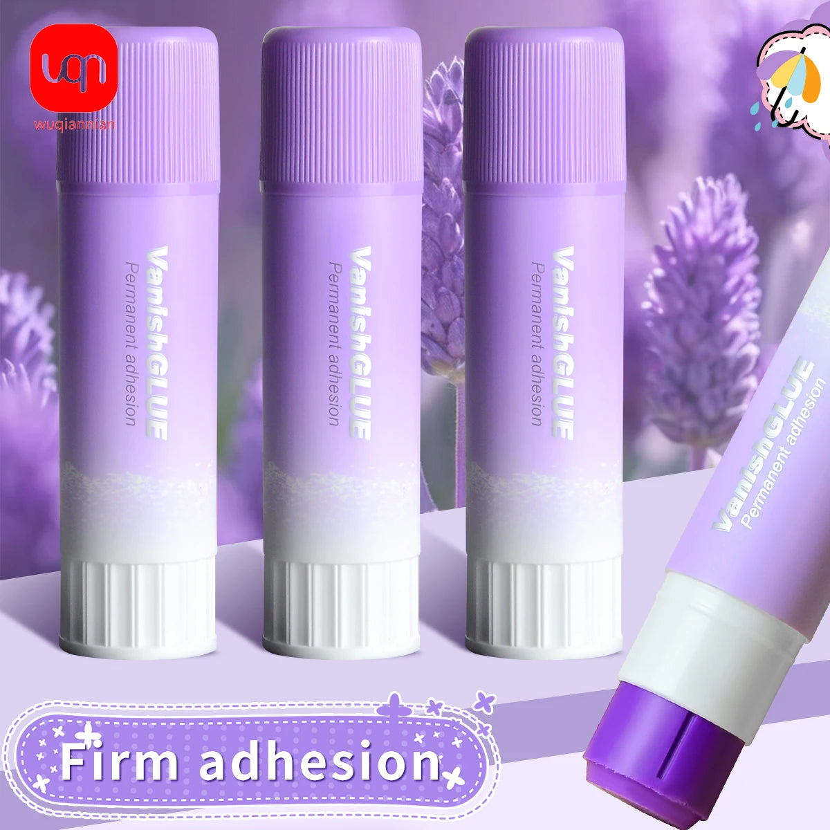21g Disappearing Purple Solid Glue Stick PVA for Student Stationery