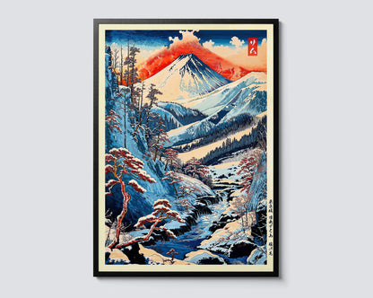 Japanese Tokyo Teahouse Cartoon Canvas Print