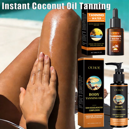 Aloe Vera Tanning Serum Body Bronzing & Sun Tan Lotion