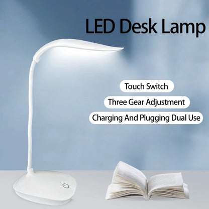 LED Reading Portable Desk Lamp USB Charging