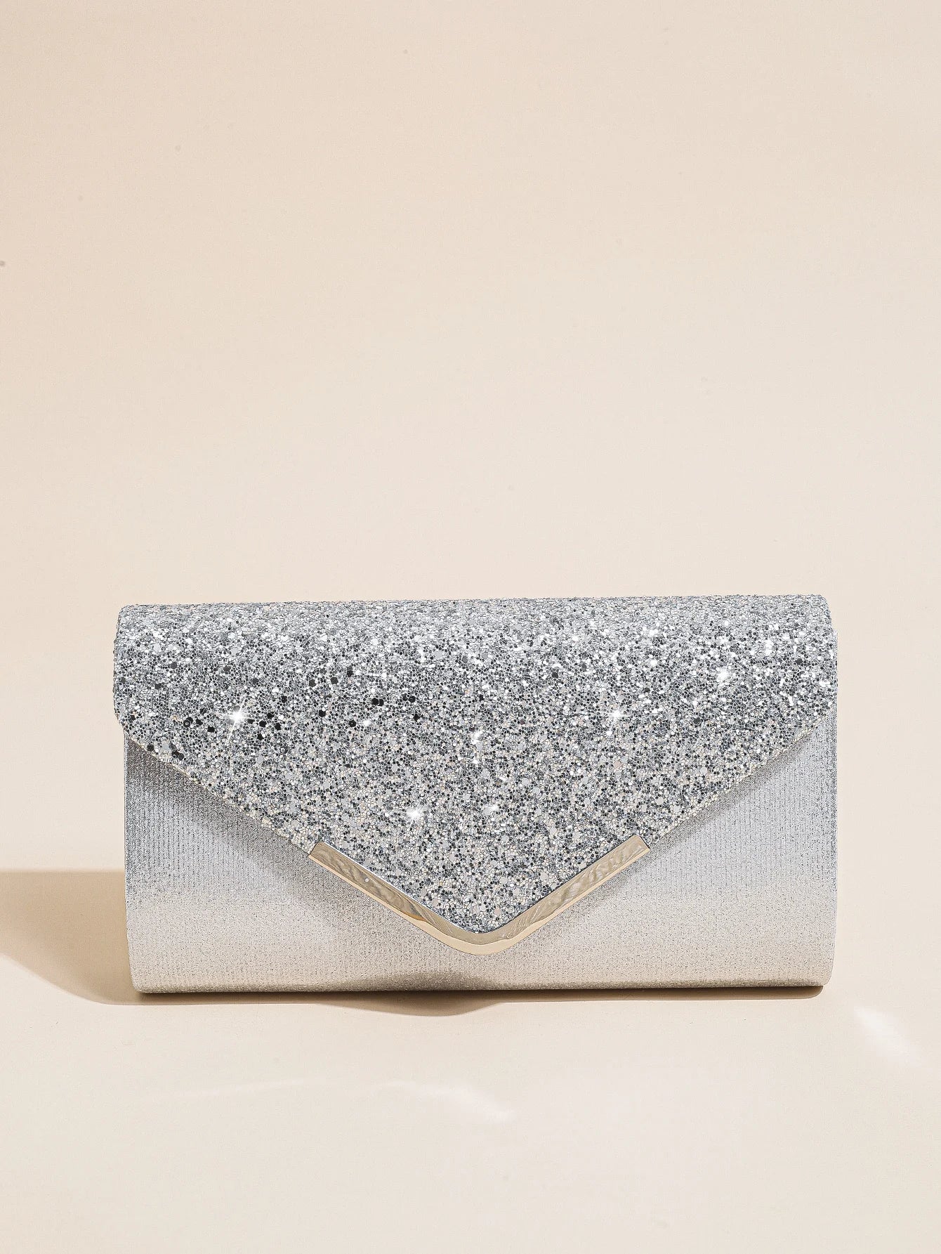 Prom Sequin Clutch Purse chain Shoulder Cross Body Bag