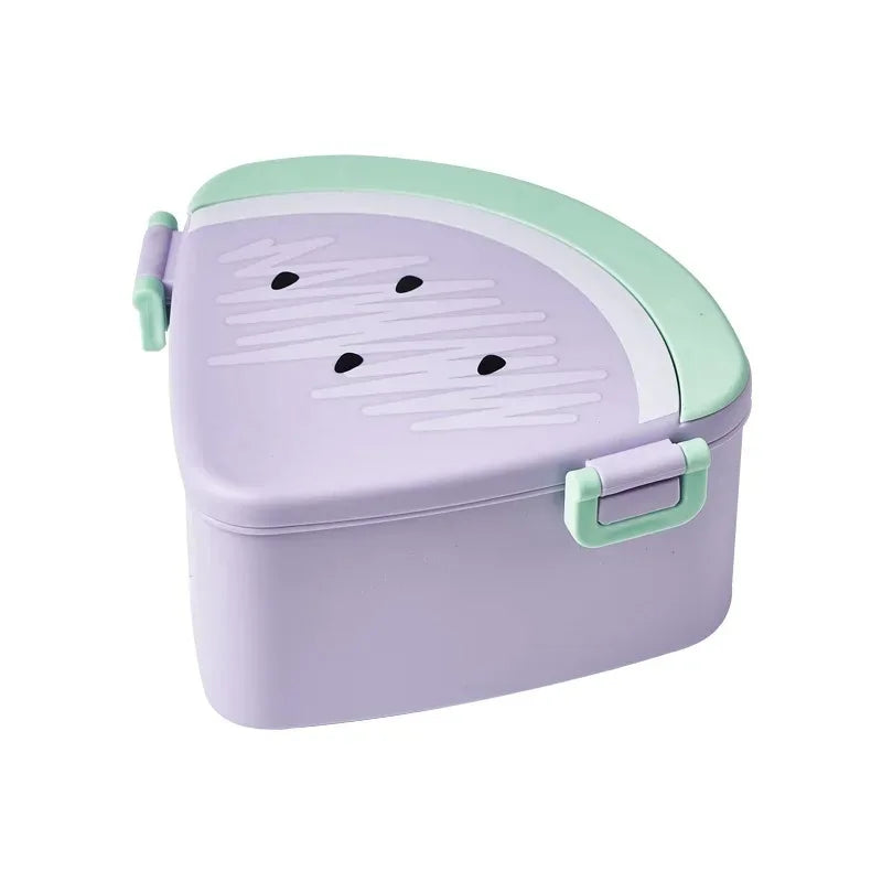 Cute Bear Lunch Box With Compartments Lunch Food Container