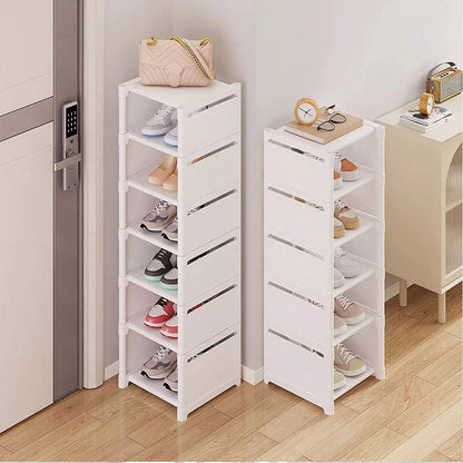 Shoe rack Small shoe cabinet widened