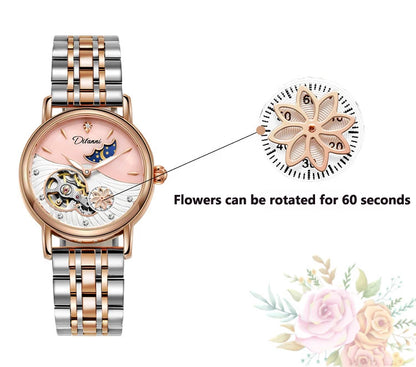 DANA Rotatable Flowers Watch