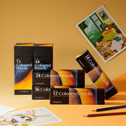12/18/24/36/48/72 Colors Stationery Pencil Set
