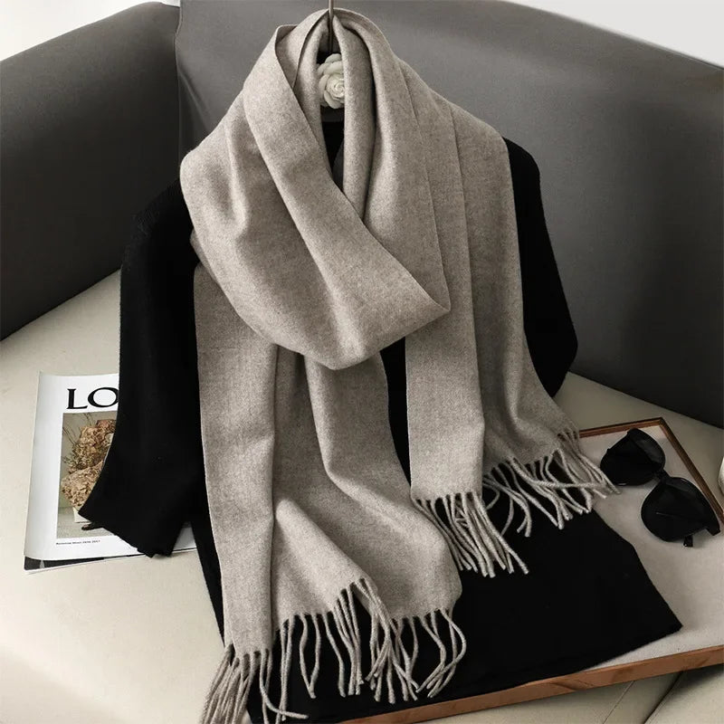 Scarf Warm Thicken Cashmere Shawl Scarves