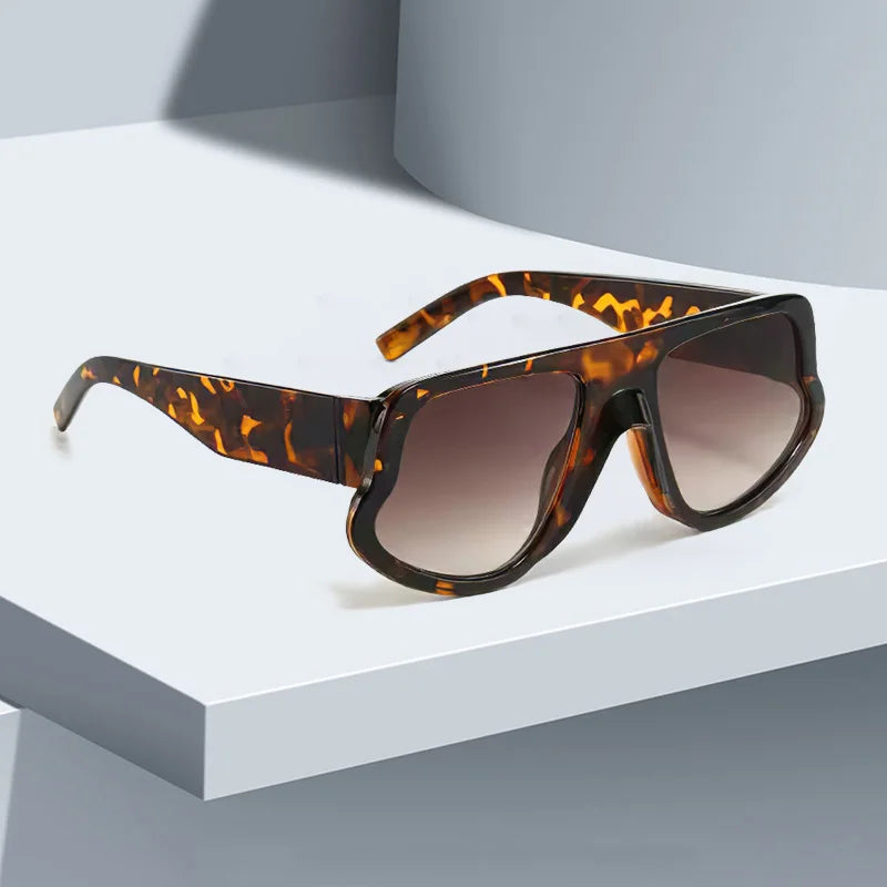 Rectangle Vintage Small Frame Sun Glasses