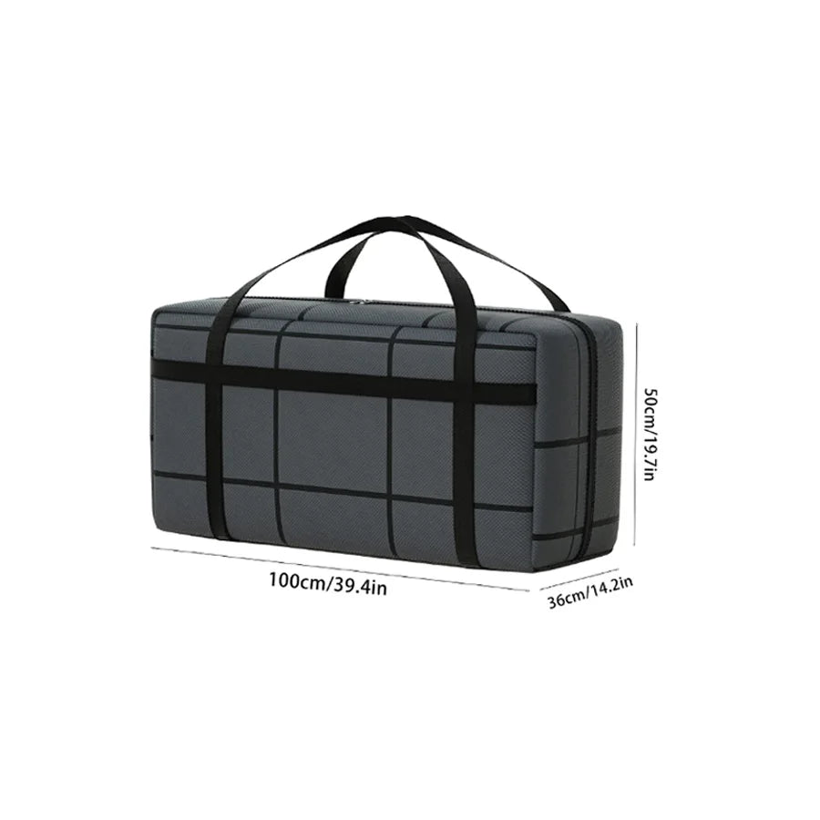 Thickened Waterproof Moving Super Large Capacity Striped Storage Bag