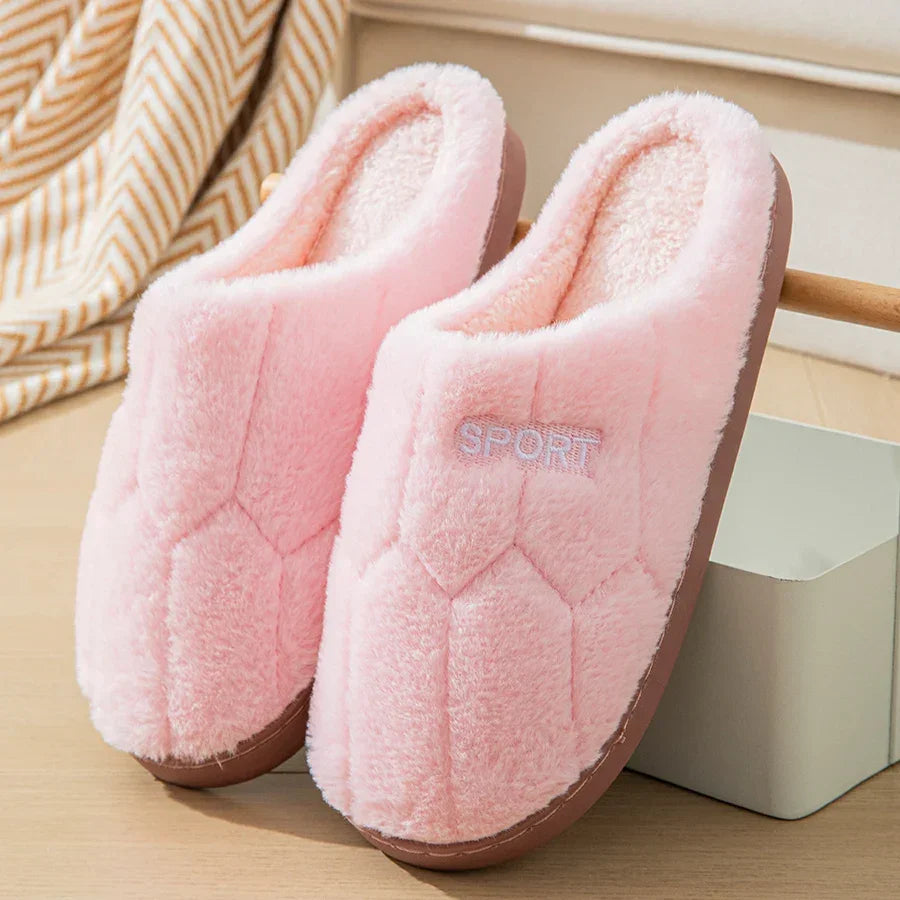 Cotton Indoor Thick-Soled Warm Non-Slip Slippers
