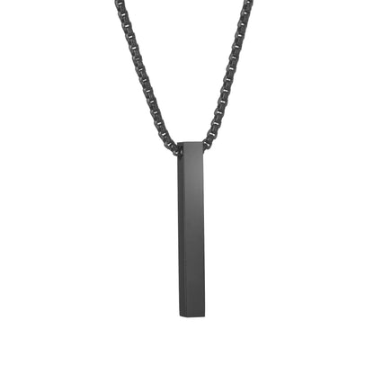 Custom Name Date Stainless Steel Necklace