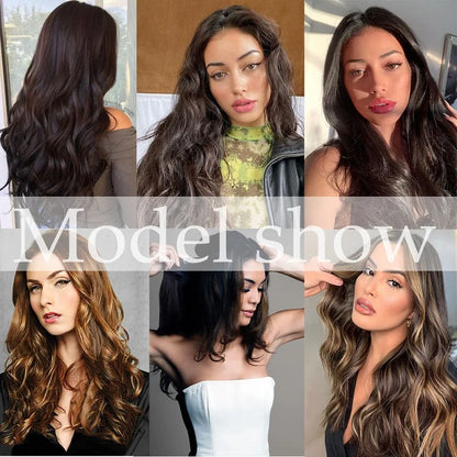 24Inch Synthetic Long Culry Hair Extension